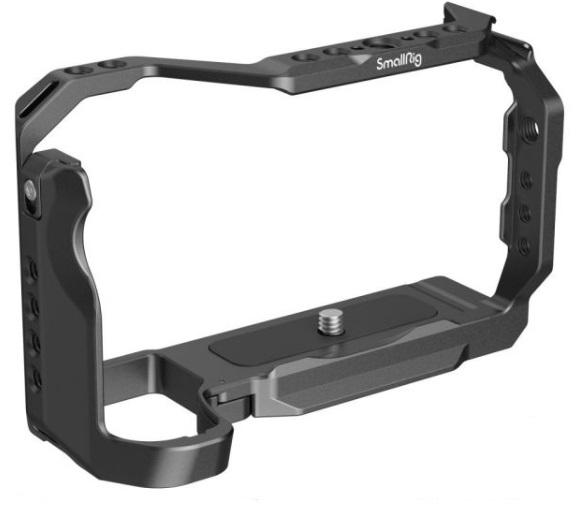 SmallRig 3858 Cage per Nikon Z30 - Gabbia con Scarpe Fredde, Piastra Arca e Supporti per Microfono e Luce LED