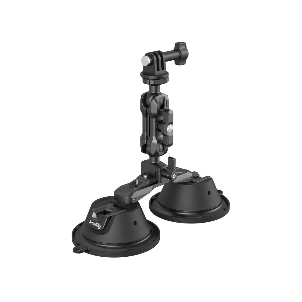 SmallRig Supporto a Ventosa 3566 per Fotocamera - Compatibile con GoPro e Sony DSLR per Riprese Fluide in Auto