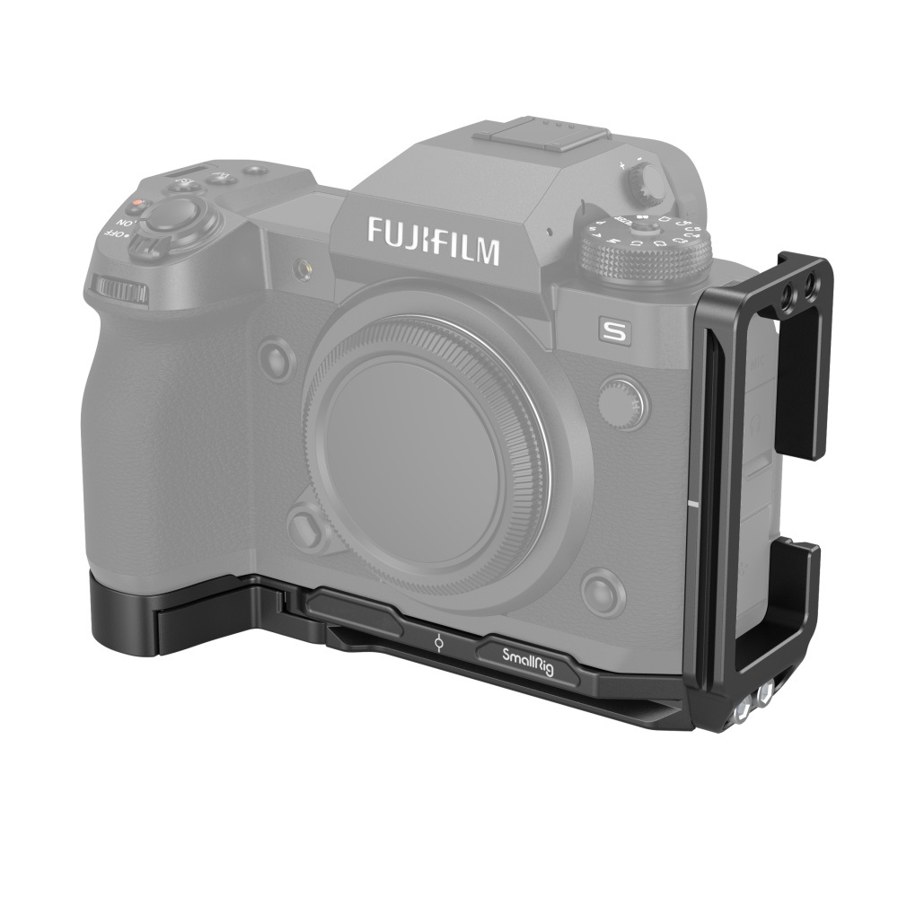 SmallRig Gabbia per Fujifilm X-H2S in lega di alluminio con guide NATO e piastra a sgancio rapido - 3934