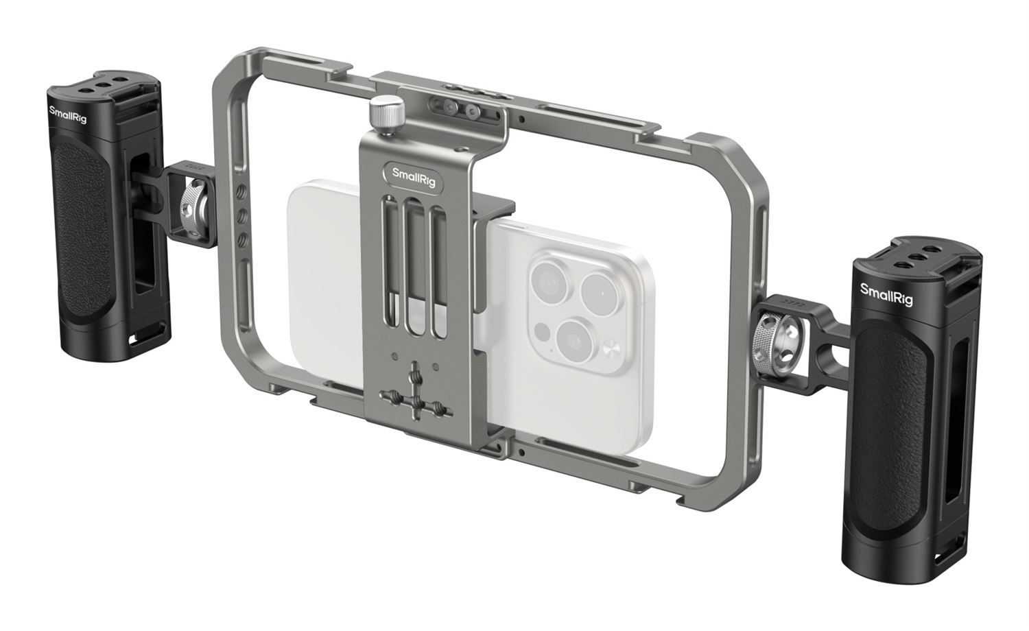 SmallRig 4121 Kit Video All-in-One per Smartphone con Microfono e Treppiede - Vlogging e Livestreaming