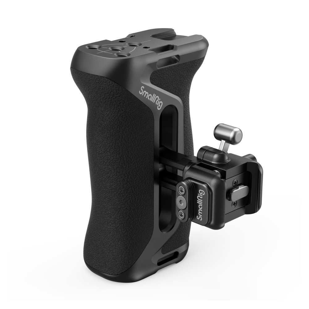 SmallRig 4017 Maniglia Laterale NATO con Blocco Rapido - Supporto per Riprese Stabili per Utenti Mancini e Destrimani