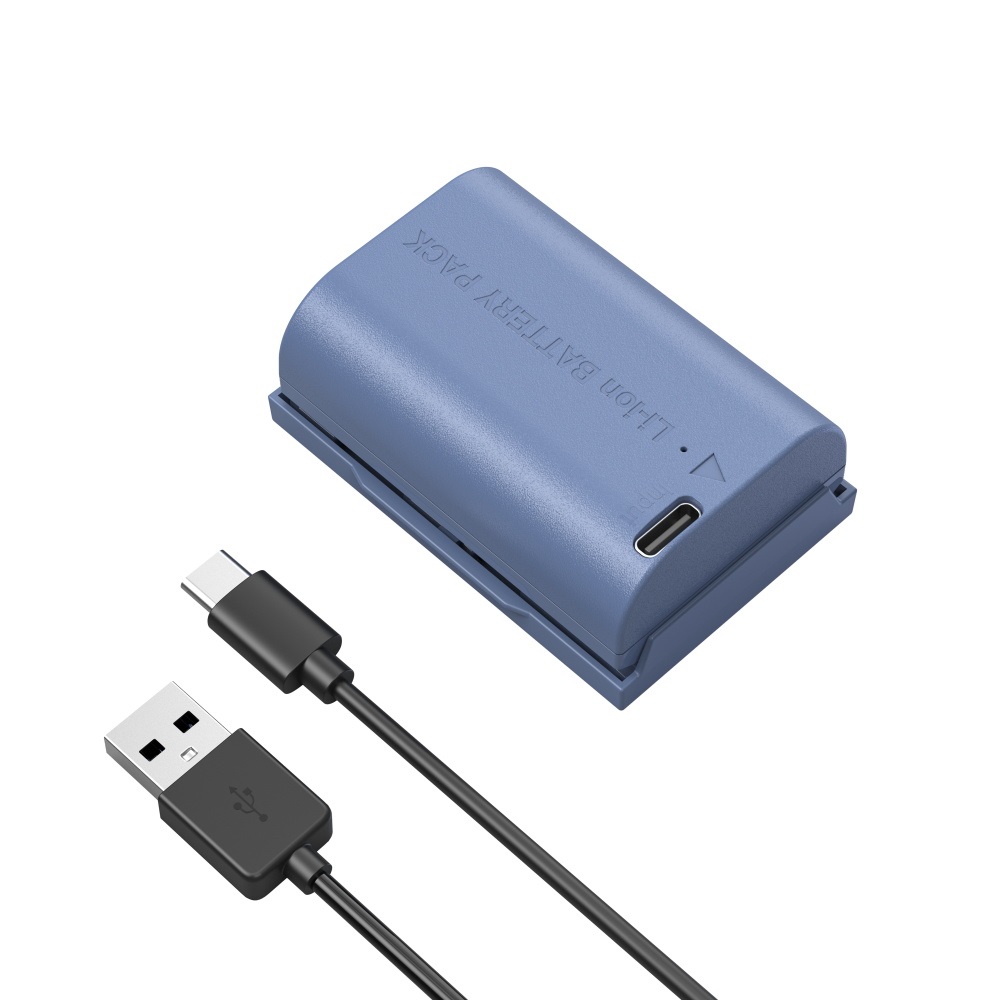 SmallRig 4264 Batteria Ricaricabile USB-C Compatibile con Canon LP-E6 NH