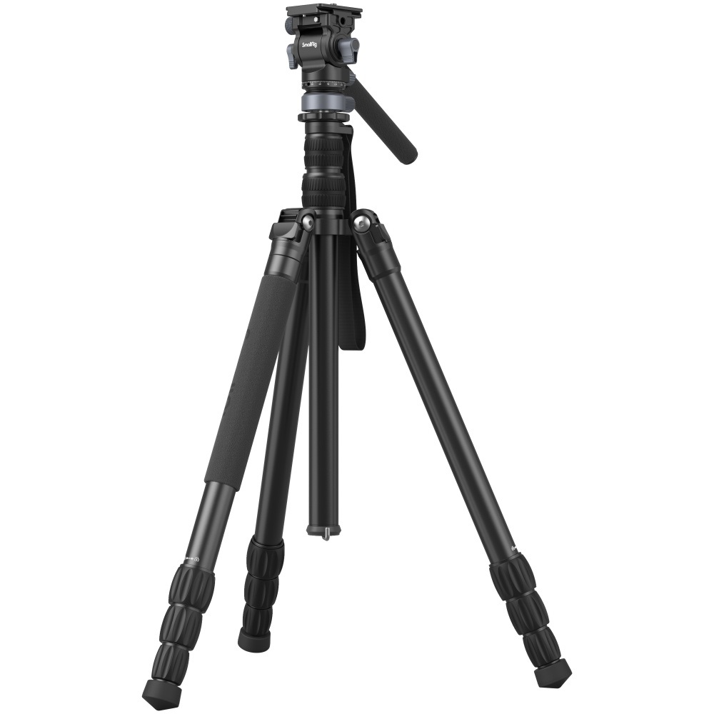 SmallRig Treppiede Video Professionale in Alluminio CT190 con Testa Inclusa