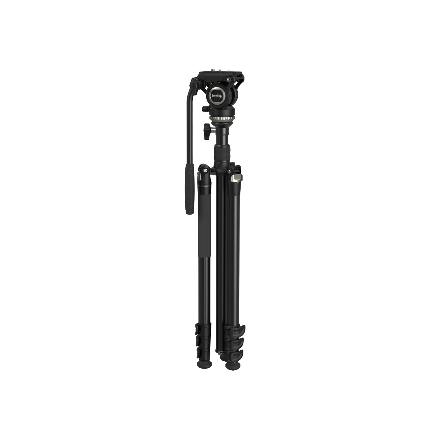SmallRig CT210 Treppiede Video Nero 3 Gambe Regolabile da 29 a 192 cm, Peso 2,53 kg