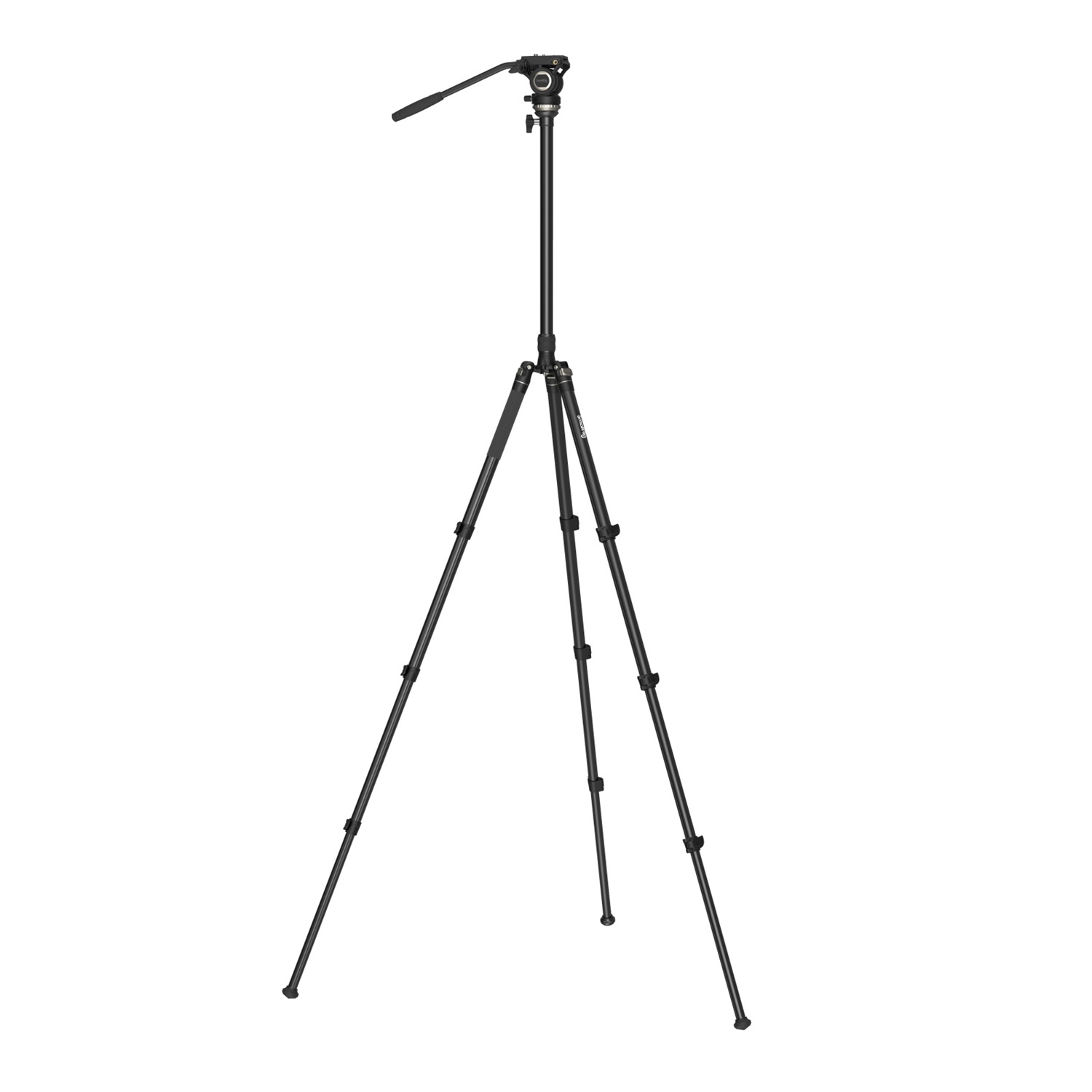SmallRig CT210 Treppiede Video Nero 3 Gambe Regolabile da 29 a 192 cm, Peso 2,53 kg