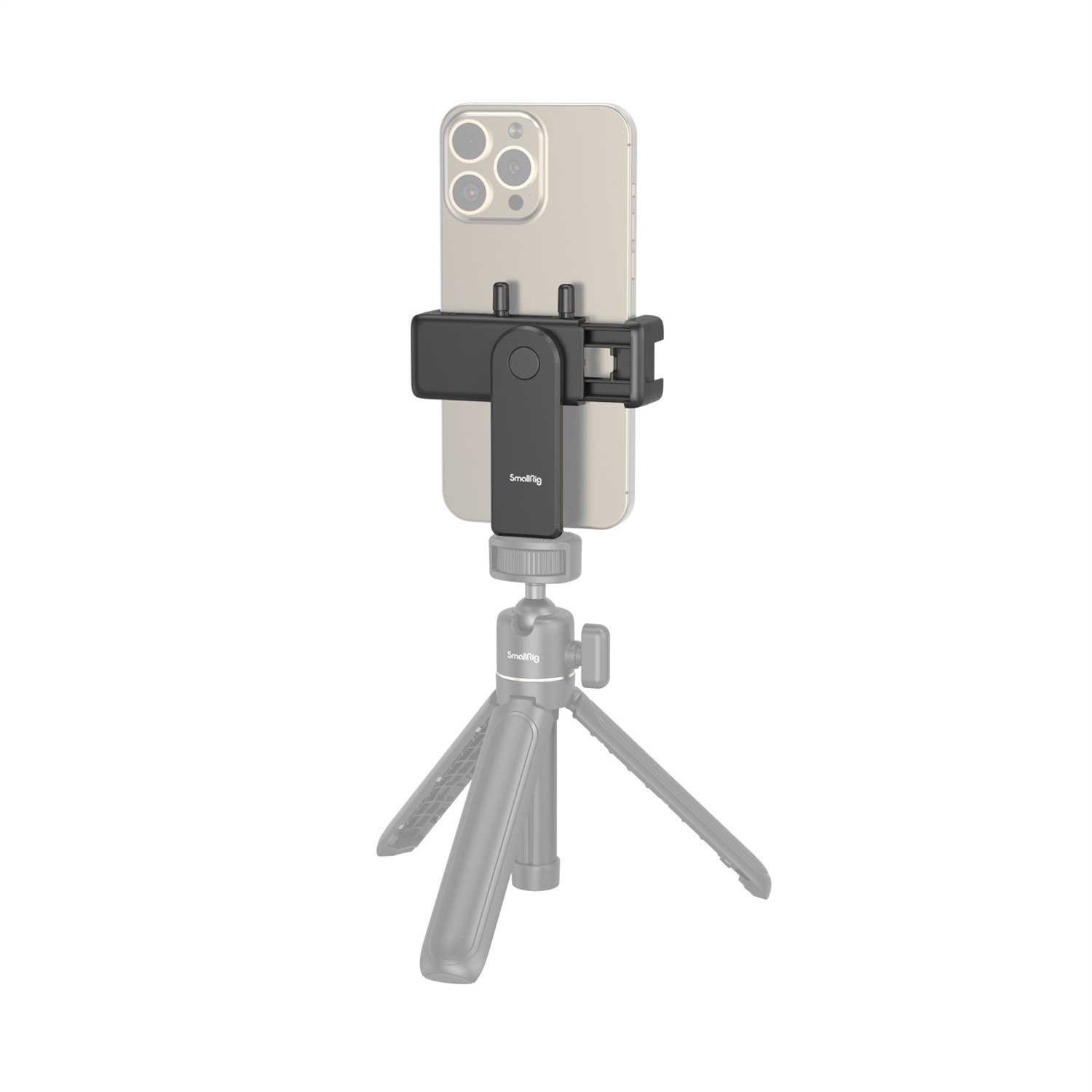 SmallRig 4366 Supporto Universale per Smartphone con Caricamento Facile e Cambio Rapido, Giunti Regolabili per Vlogging
