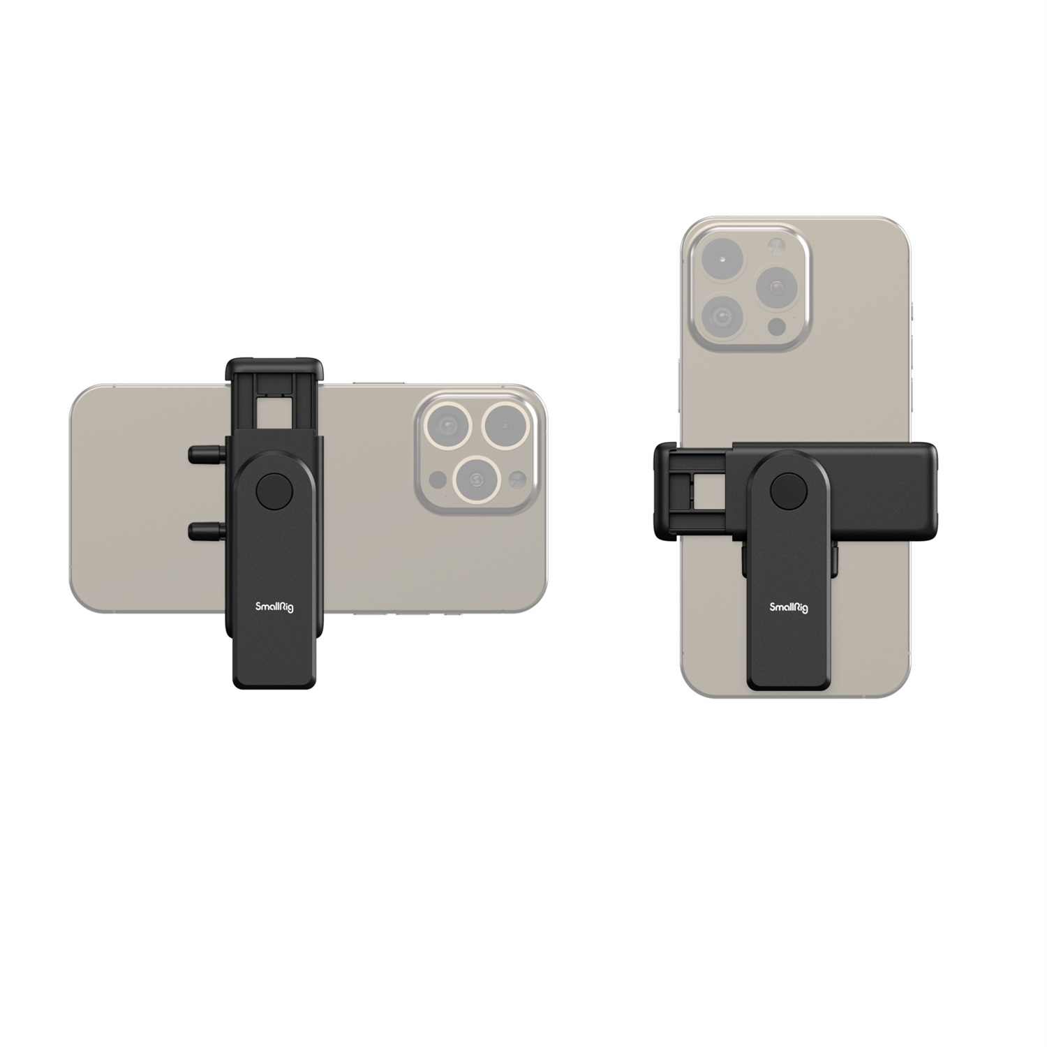 SmallRig 4366 Supporto Universale per Smartphone con Caricamento Facile e Cambio Rapido, Giunti Regolabili per Vlogging