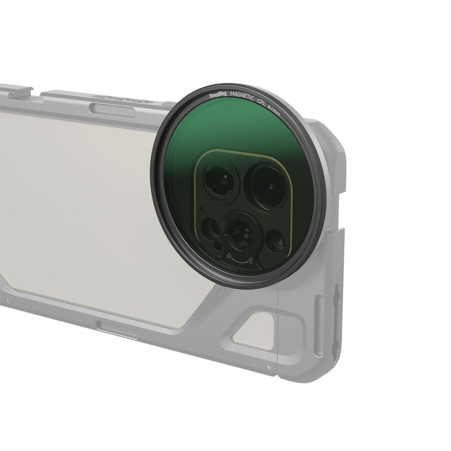 SMALLRIG Filtro Polarizzatore Circolare Magnetico 67 mm con Anello Filtrante - Vetro Ottico HD Multi Nano Rivestito a 28 Strati