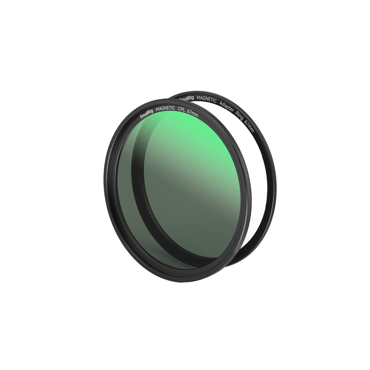 SMALLRIG Filtro Polarizzatore Circolare Magnetico 67 mm con Anello Filtrante - Vetro Ottico HD Multi Nano Rivestito a 28 Strati