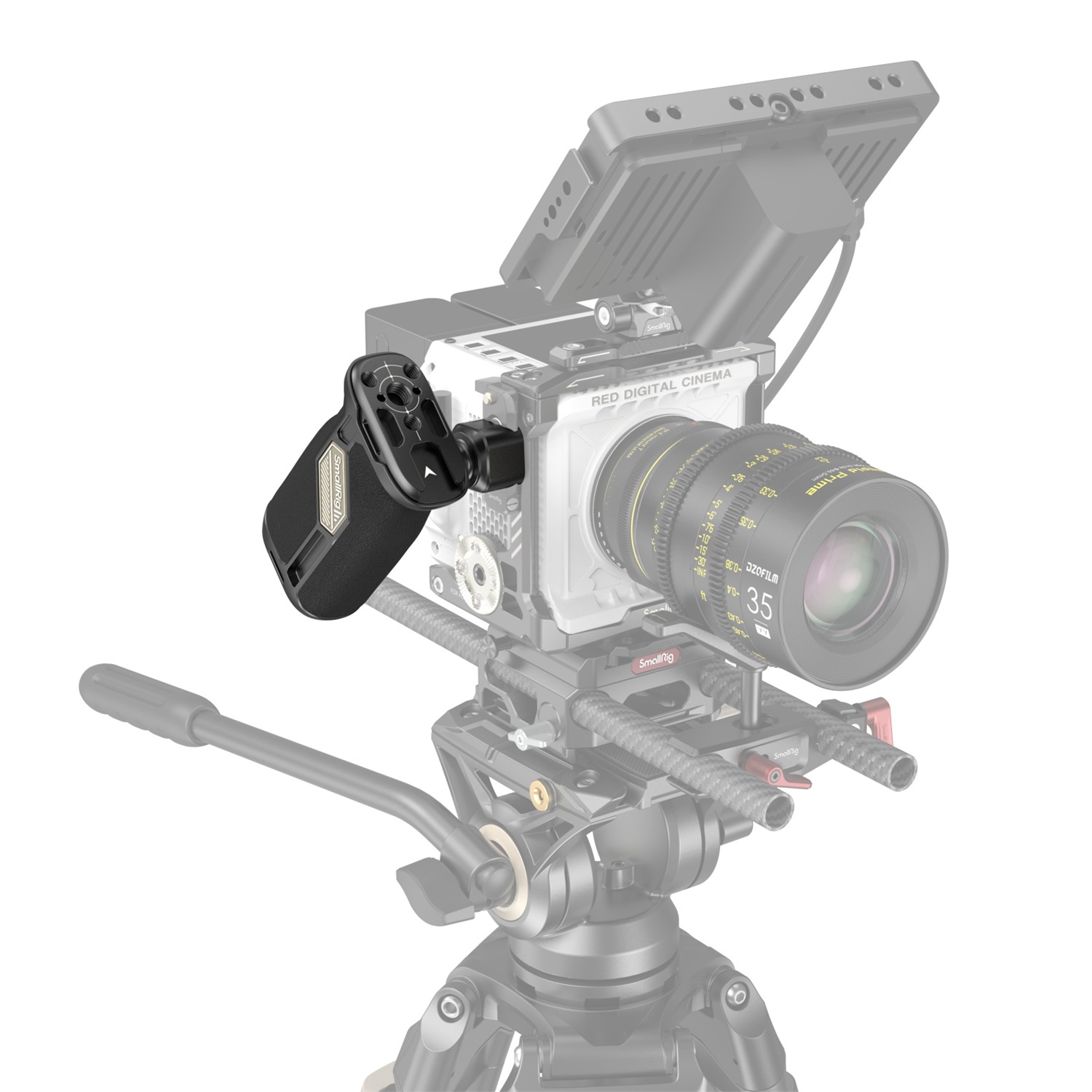 SmallRig 4359 Maniglia Laterale NATO Girevole Universale con Rotazione 360° per Gabbia DSLR