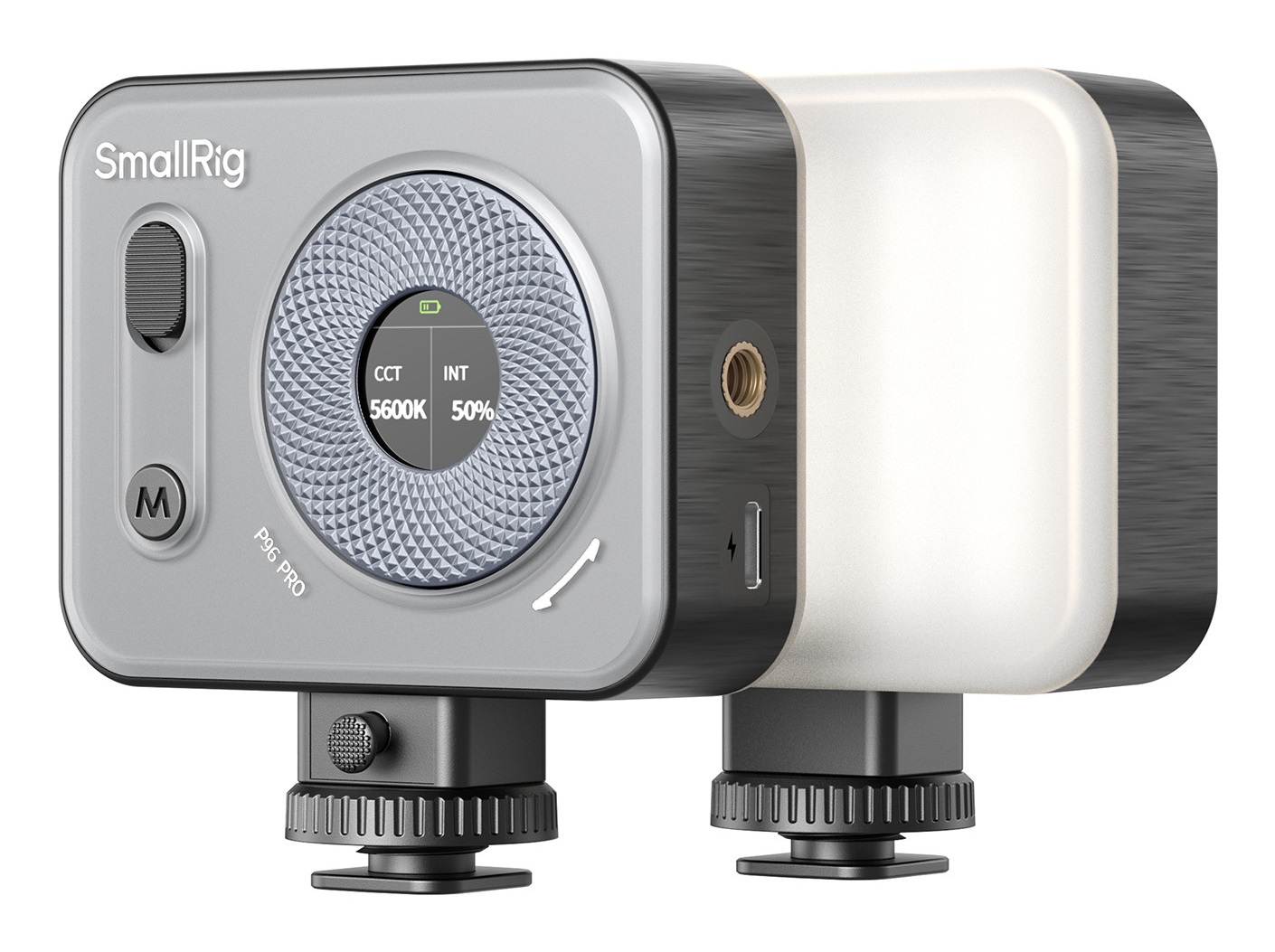 SmallRig Vibe P96 Pro Mini LED Video Light - Luce per Fotografia e Vlogging, CRI95, 2500-6500K, Design Elegante