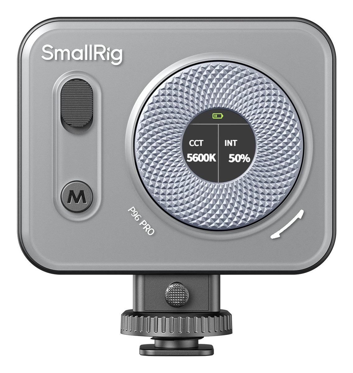 SmallRig Vibe P96 Pro Mini LED Video Light - Luce per Fotografia e Vlogging, CRI95, 2500-6500K, Design Elegante