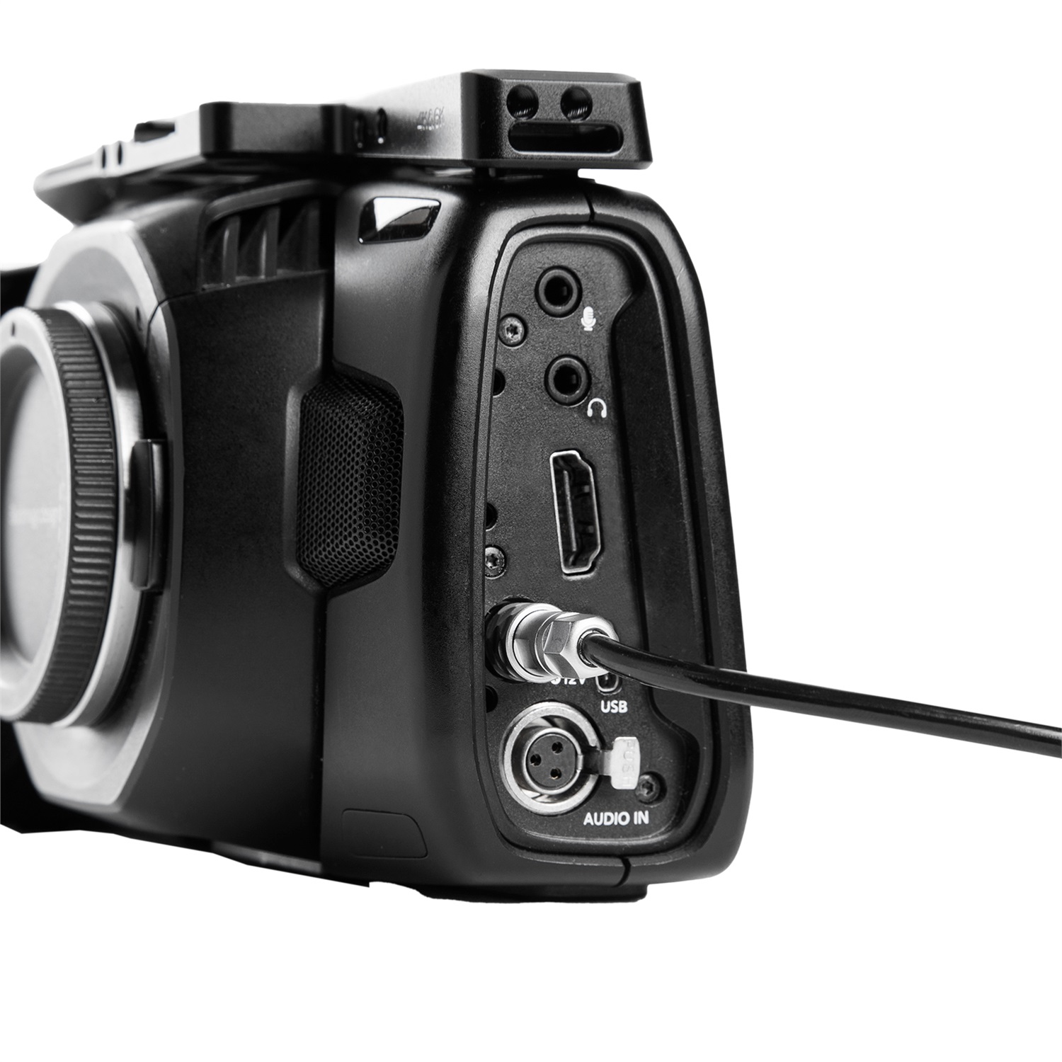 SmallRig Cavo di alimentazione a spirale D-TAP per Blackmagic Pocket Cinema Camera 4K/6K con indicatore luminoso