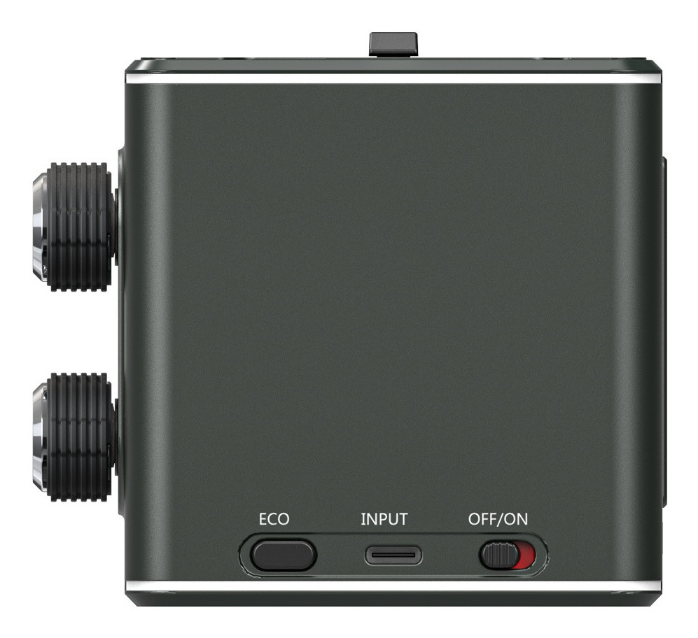 SmallRig 4810 RC 60C RGB LED Video Light - Powerbank Clamp Edition, Design Compatto e Leggero, Ampia Gamma di Colori e CCT