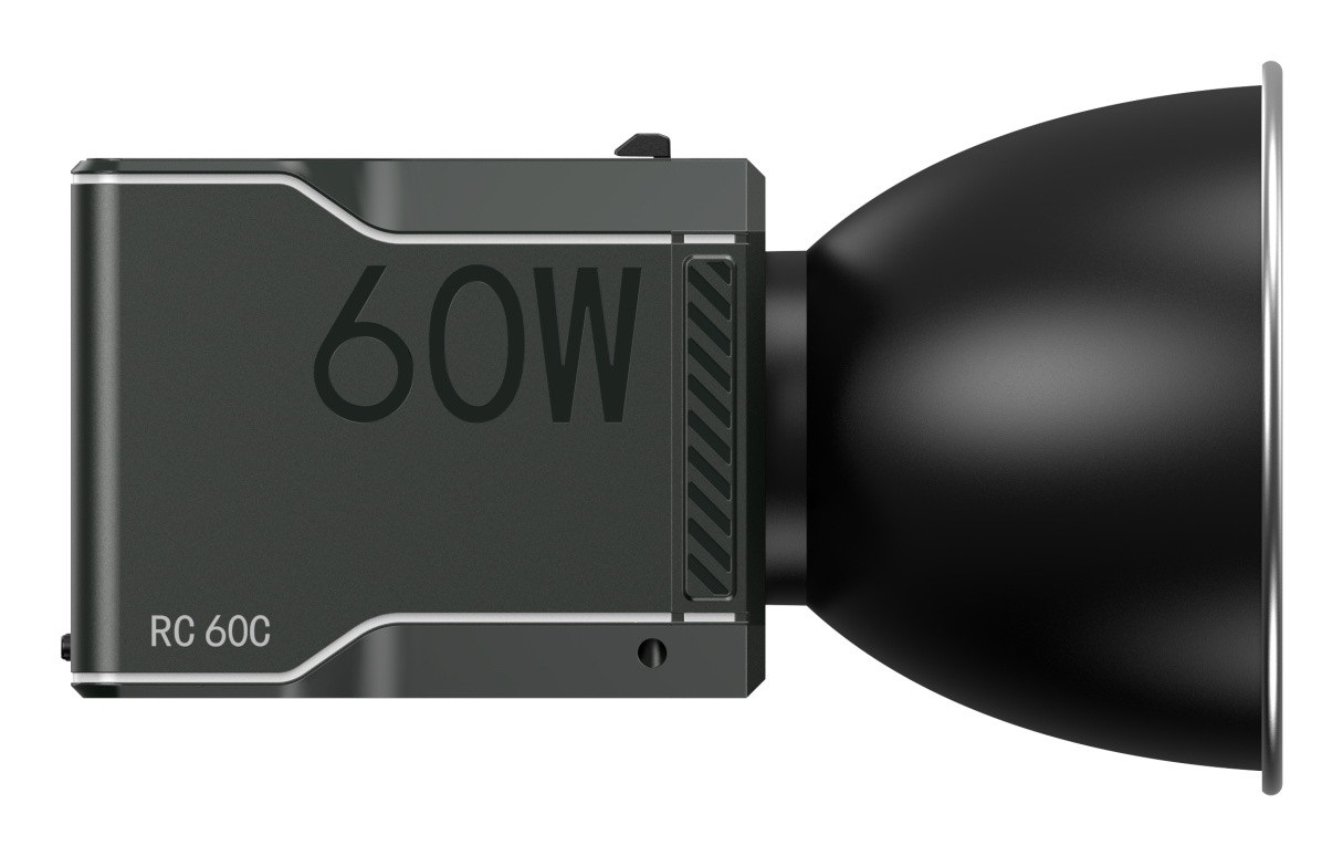 SmallRig 4810 RC 60C RGB LED Video Light - Powerbank Clamp Edition, Design Compatto e Leggero, Ampia Gamma di Colori e CCT