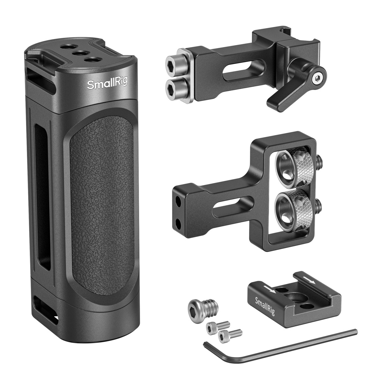 SmallRig Mini Kit Maniglia Laterale 4816 - Impugnatura con Montaggio 1/4