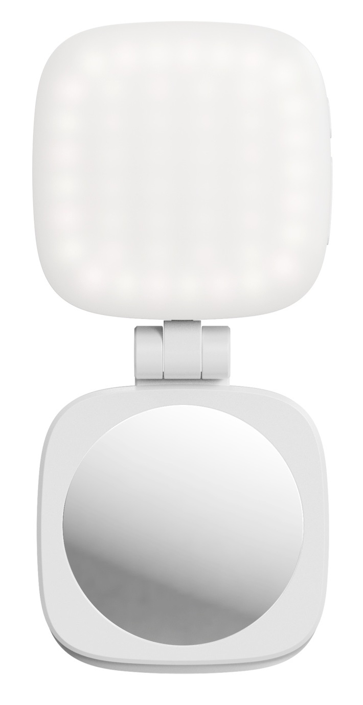 SmallRig Vibe P48 Luce Video LED Staccabile MagSafe per iPhone 16/15/14 Pro Max - Luce di Riempimento per Selfie e Vlog (Bianco)