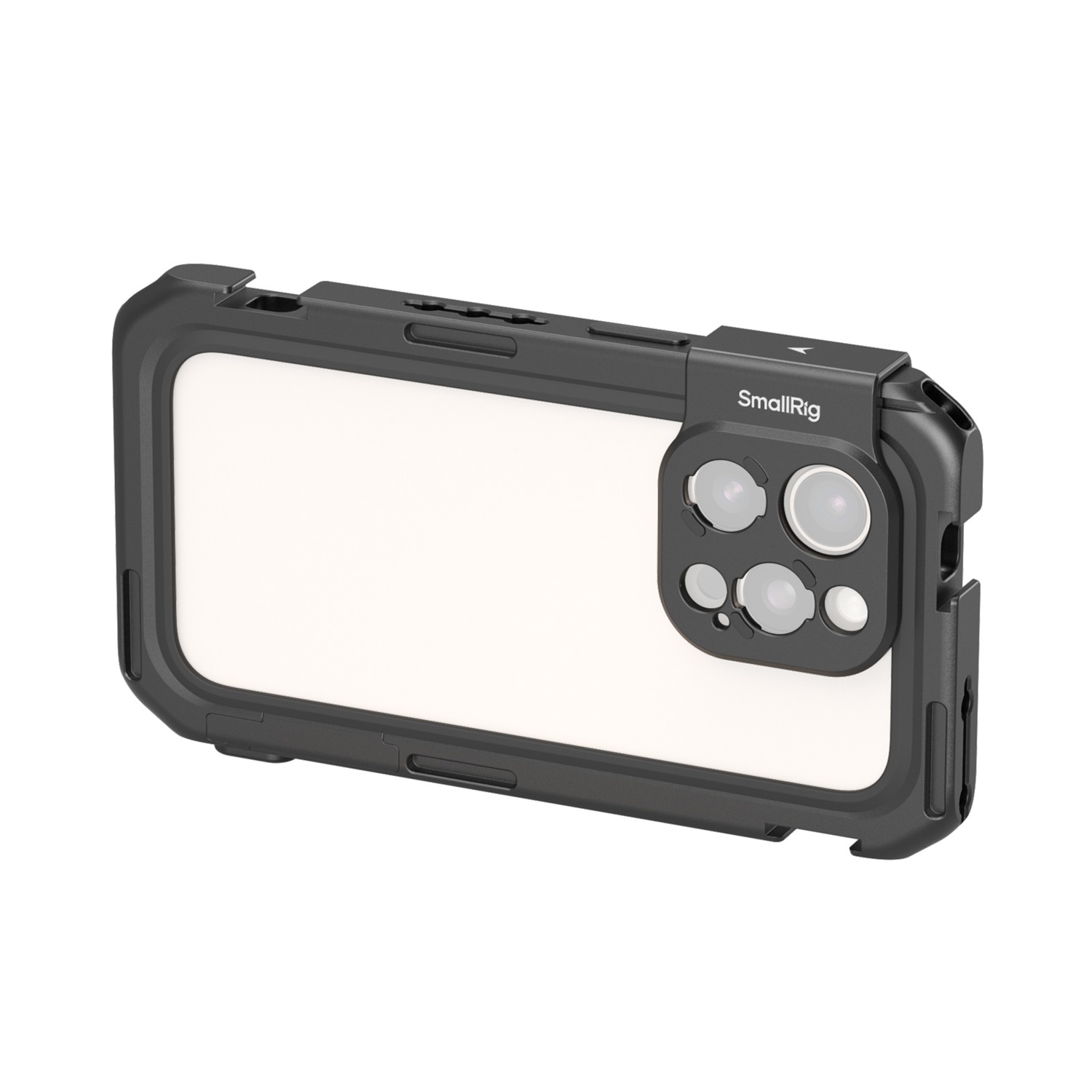 SmallRig 5006 Mobile Video Cage Basic Edition per iPhone 16 Pro e 16 Pro Max - Gabbia per Registrazione Video, YouTube e Live Streaming