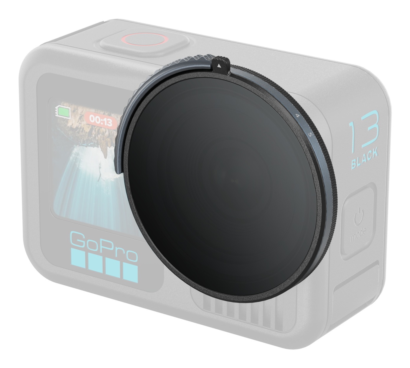 SmallRig Filtro CPL e VND 3-5 per GoPro HERO13/12/11/10 - Vetro Ottico con Fissaggio a Rotazione