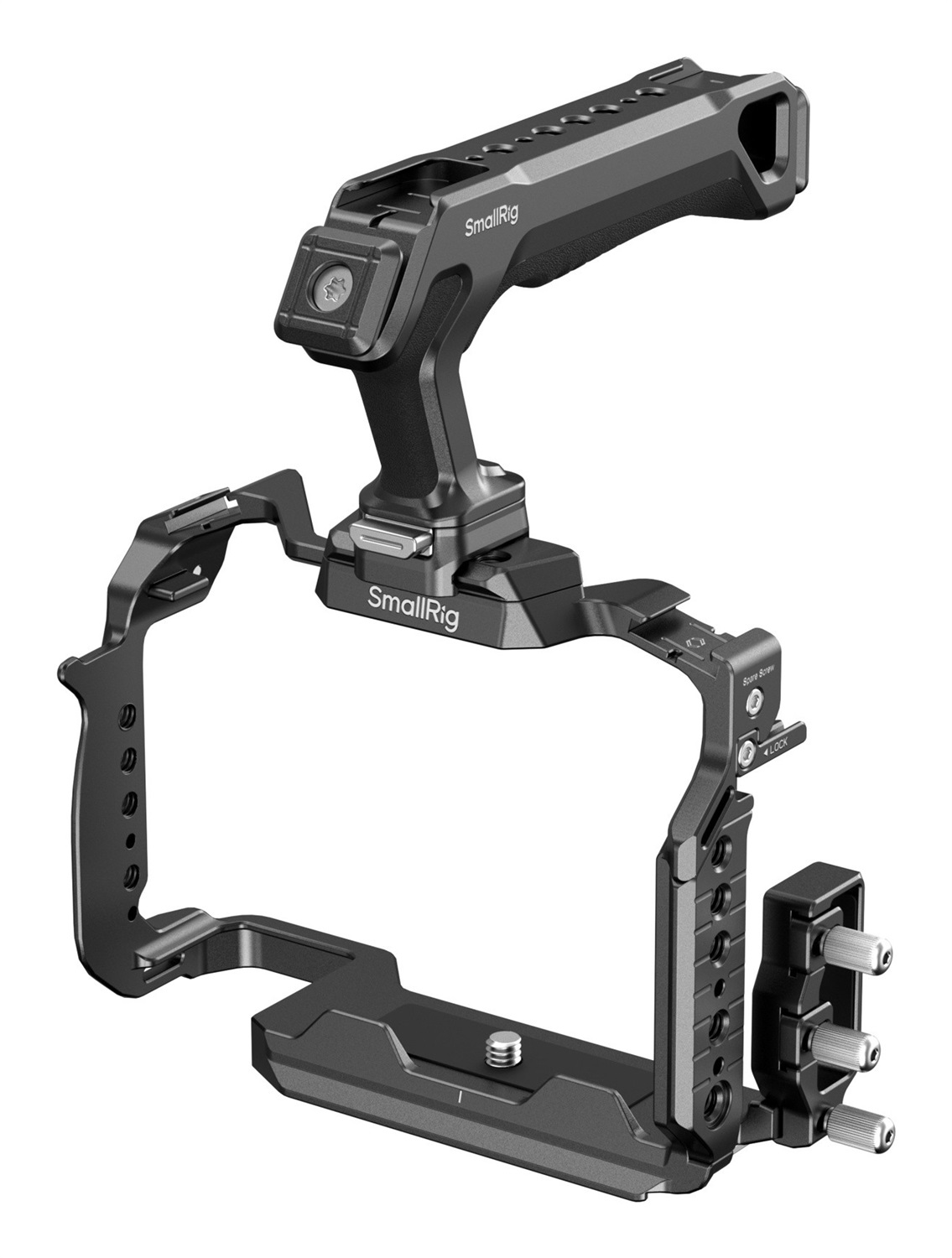 SmallRig 4903 Kit Gabbia per Panasonic LUMIX S1 II / S1 IIE / S1R II - Include Maniglia Superiore, Clip HDMI e USB-C