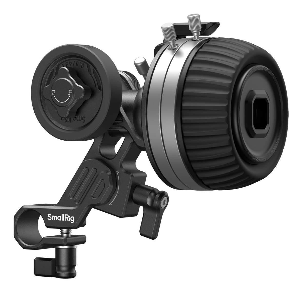 SmallRig Follow Focus F50 - Controllo preciso della messa a fuoco, design regolabile, compatibile con DSLR e telecamere cinematografiche