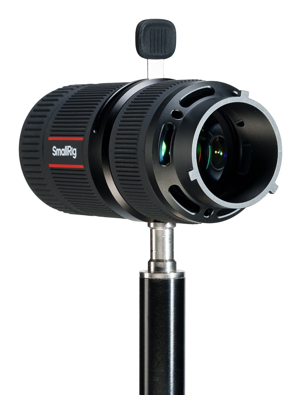 SMALLRIG SP-Mini Spotlight - Kit Fotografico Ottico Snoot con Elevata Trasmissione della Luce, Attacco per Proiettore Flash, Amplificazione della Luminosità oltre 4x, Supporto GOBO e 10 Gobos