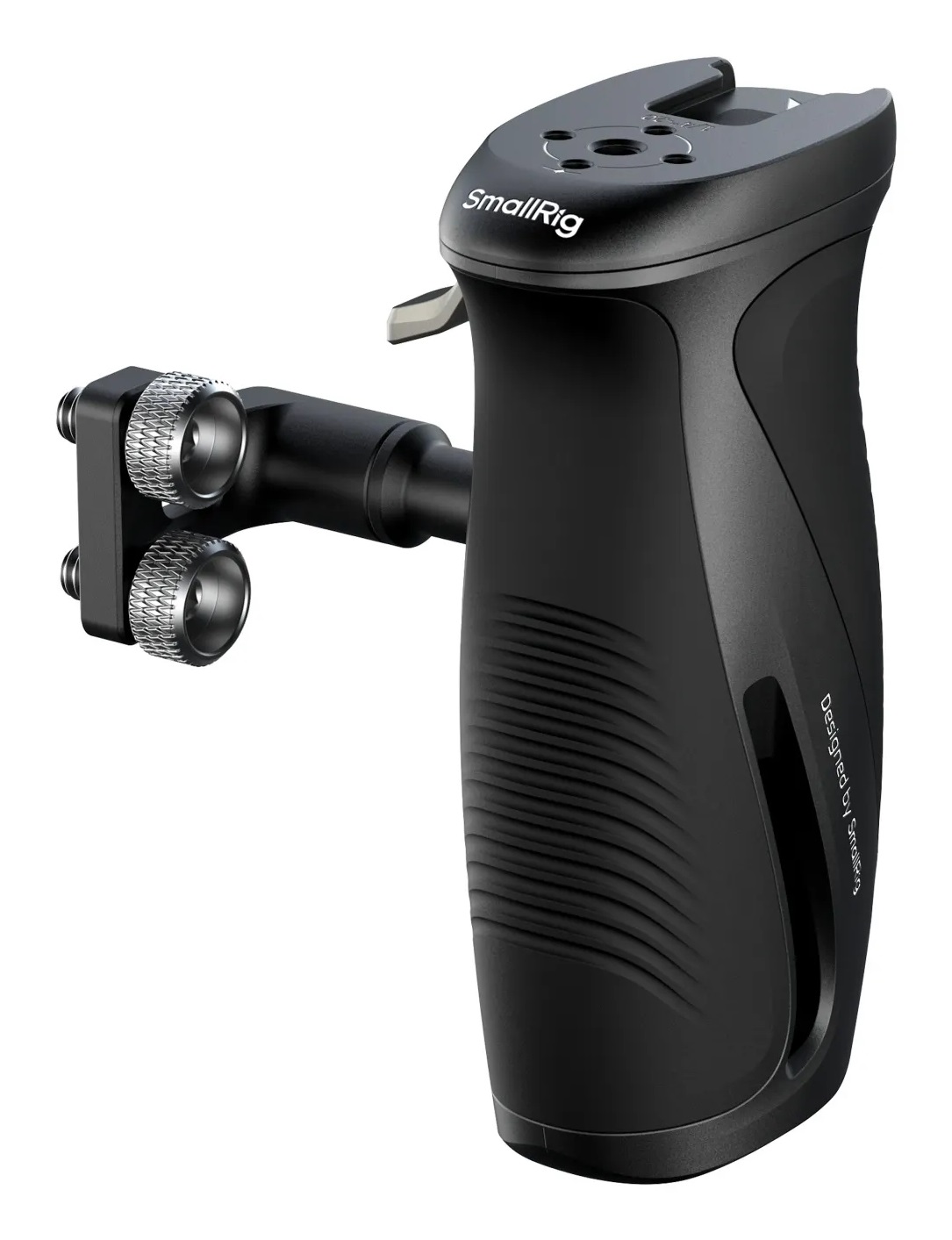 SmallRig 5160 Maniglia Laterale Rotante con Morsetto NATO - 360° per Gabbie Fotocamera e Monitor DSLR