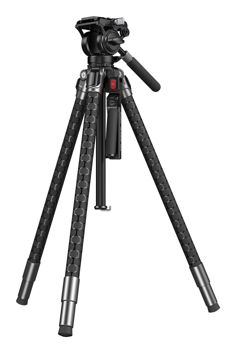 SmallRig 5305 x Patata Jet TRIBEX SE - Treppiede idraulico professionale per fotocamere digitali, capacità 15 kg, ideale per riprese all'aperto