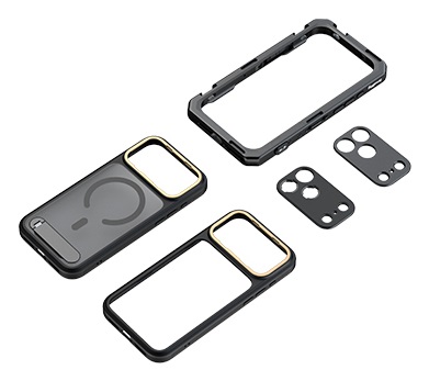 SmallRig Gabbia Video Mobile 5542 per iPhone 17 Pro e Pro Max - Edizione Flagship con Custodia Inclusa