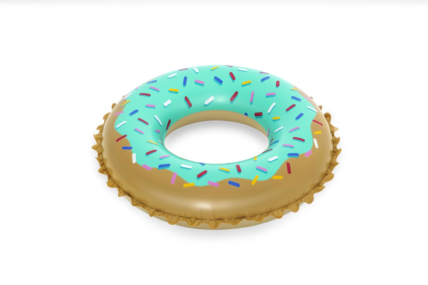 Bestway Ciambella Gonfiabile Sweet Donut 90 cm - Salvagente per Bambini dai 10 Anni in Su con Maniglie Resistenti