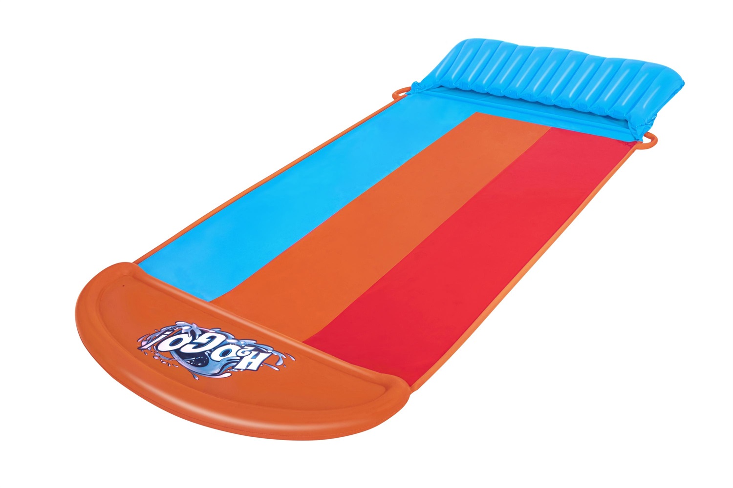 Bestway H2OGO Scivolo Triplo Tsunami con Spruzzi - Scivolo d'acqua a 3 corsie (488 cm) con Tsunami Splash Ramp™