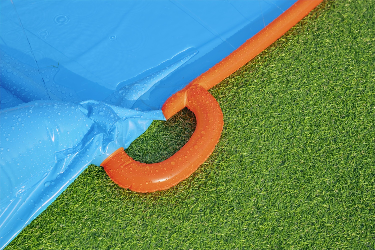 Bestway H2OGO Scivolo Triplo Tsunami con Spruzzi - Scivolo d'acqua a 3 corsie (488 cm) con Tsunami Splash Ramp™
