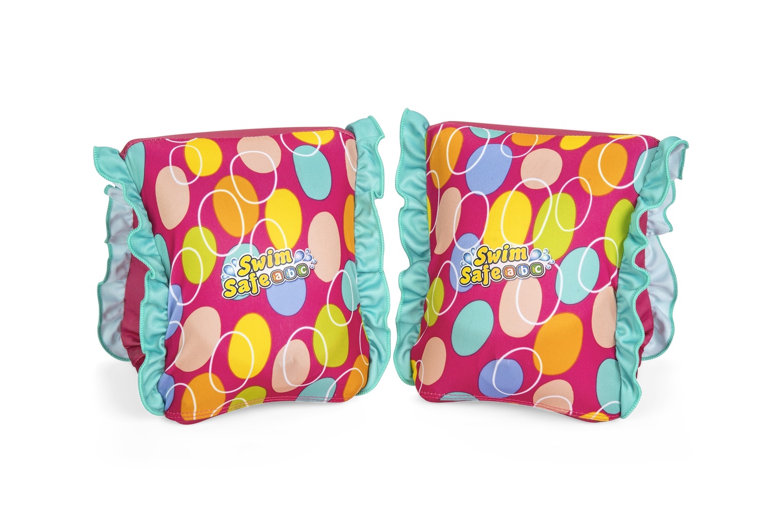 Bestway Braccioli Gonfiabili per Bambini S/M - 38x14 cm, UPF 50 , Chiusura Regolabile, Colori Assortiti