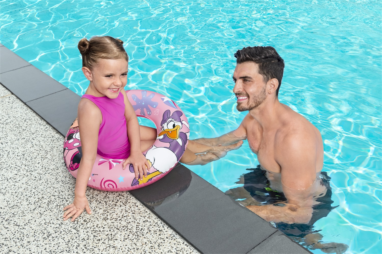 Bestway Salvagente Disney Minnie Ø 56 cm - Ideale per Bambini dai 3 ai 6 Anni