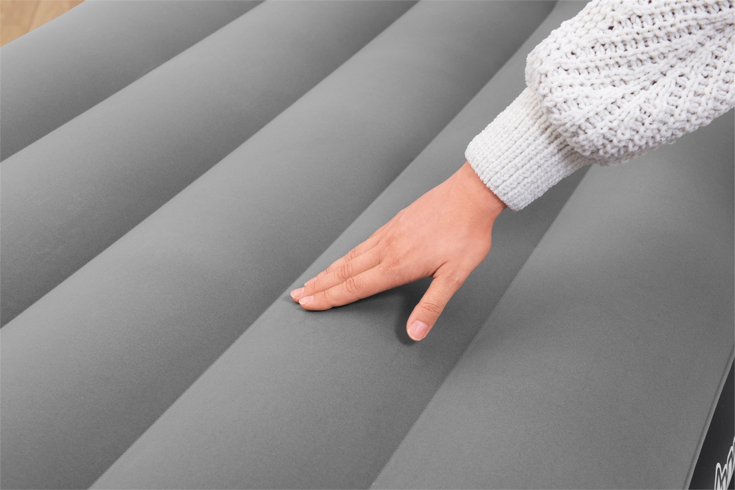 Bestway Materasso Singolo Gonfiabile Tritech™ con Pompa Elettrica Integrata e Superficie Antimicrobica - 191 x 97 x 46 cm