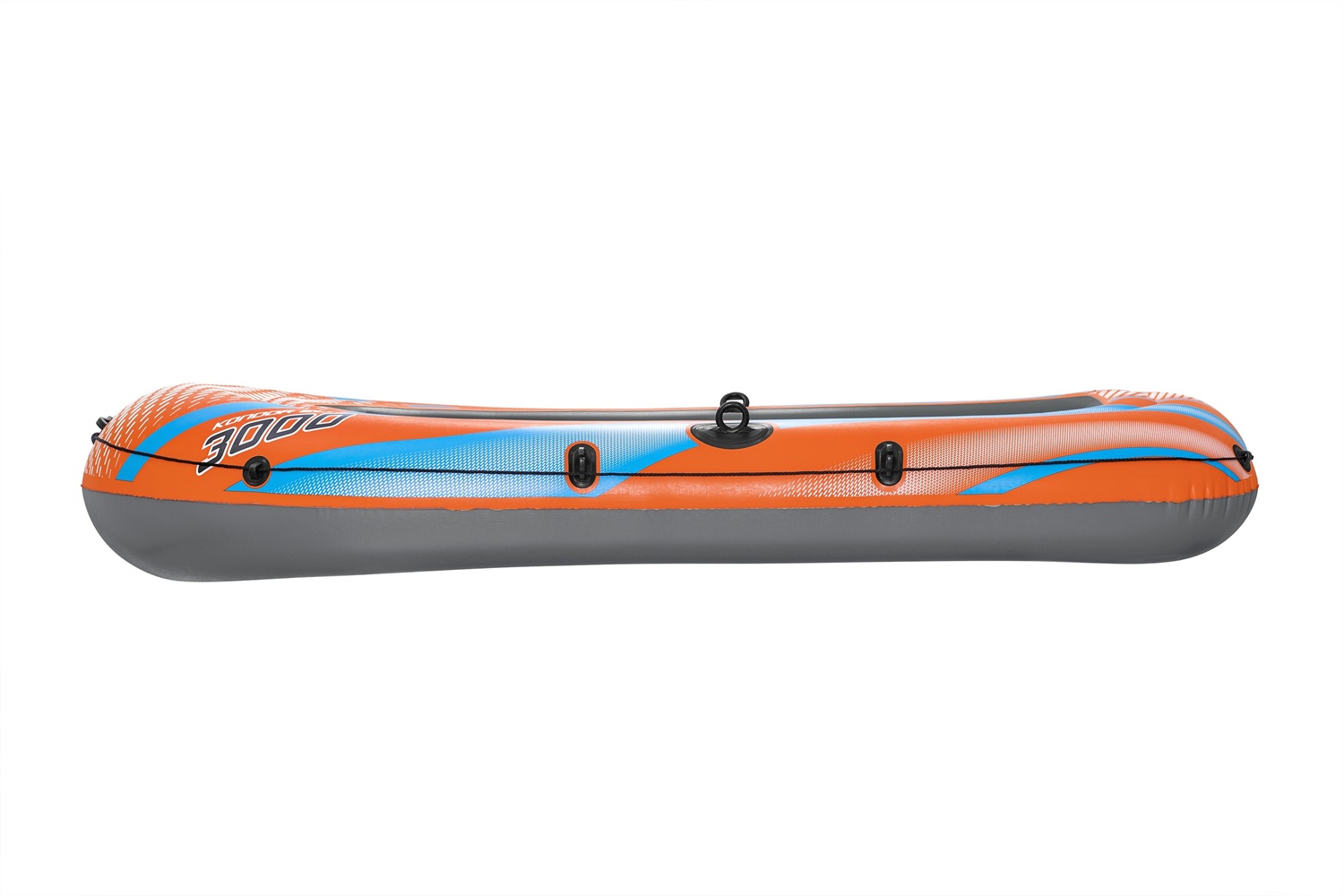 Bestway Gommone Kondor 3000 Elite - Canotto Gonfiabile per 2 Adulti e 1 Bambino, Dimensioni 246x122 cm, Portata 200 kg, Maniglie Resistenti