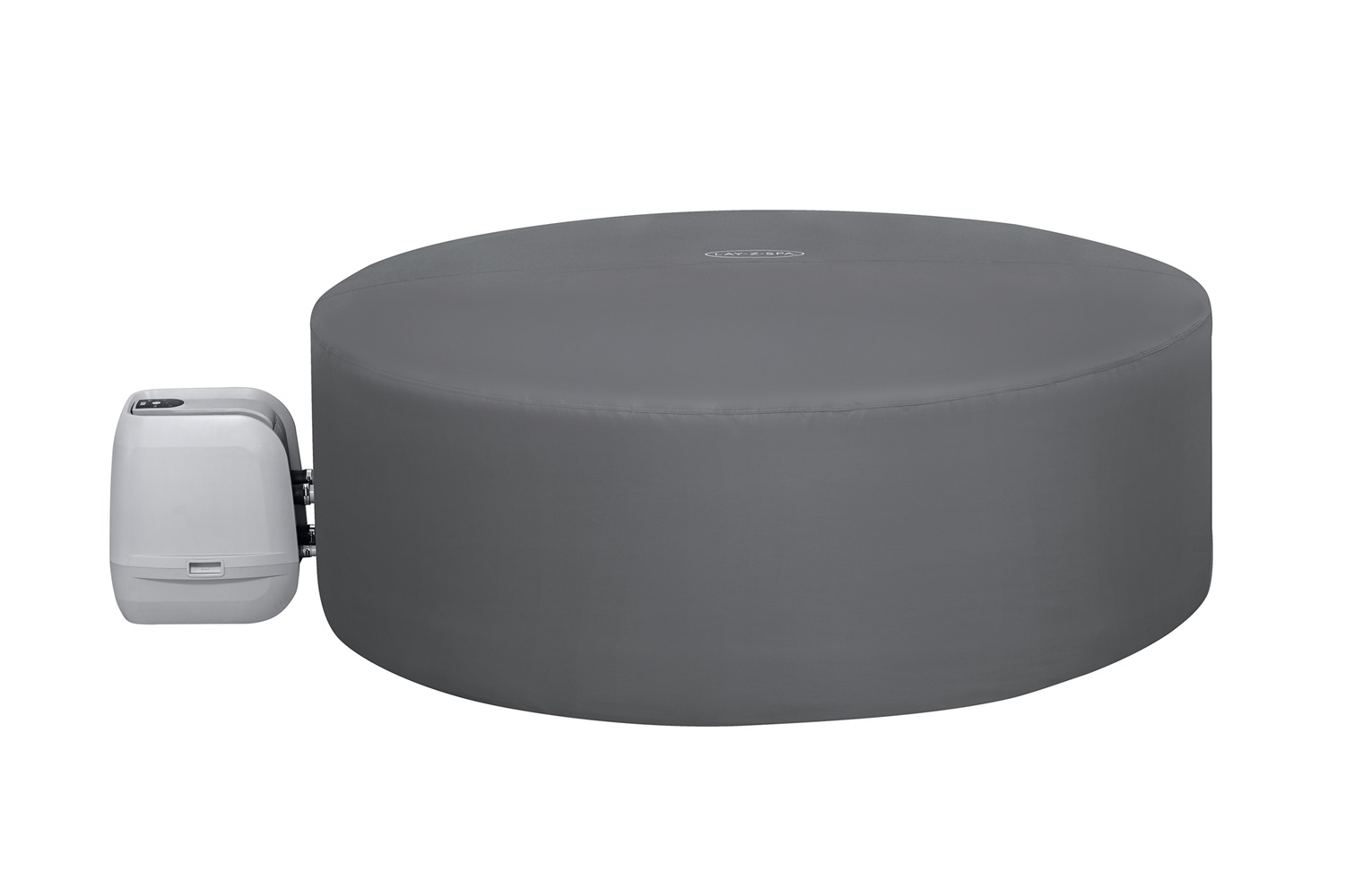 Bestway 60326 Lay-Z-Spa Copertura Termica Rotonda 216x216x80 cm - Compatibile con spa rotonde, chiusura con velcro, doppio strato termo-protettivo