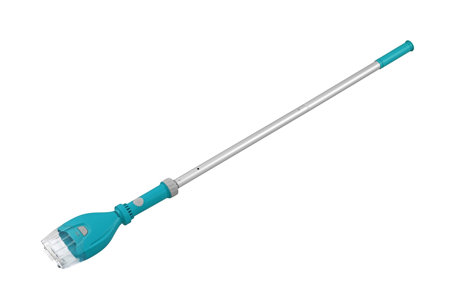 Bestway 58770 Aspiratore Cordless AquaTech a Batteria - Pulizia per Piscine fino a 3,05 m con Asta Telescopica e Vano Raccolta Detriti