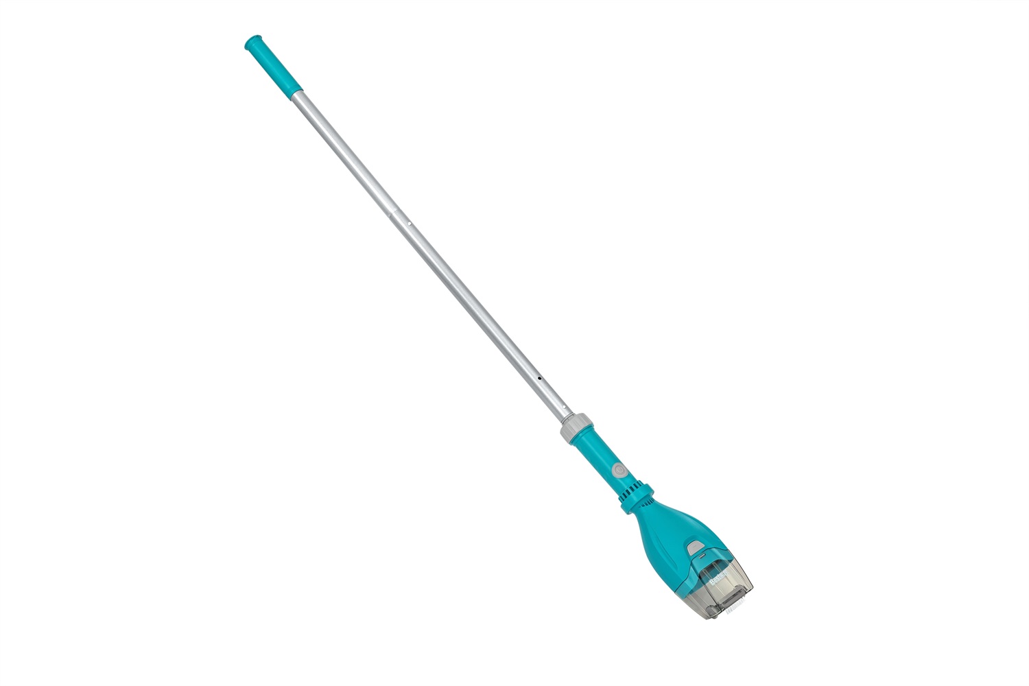 Bestway 58770 Aspiratore Cordless AquaTech a Batteria - Pulizia per Piscine fino a 3,05 m con Asta Telescopica e Vano Raccolta Detriti