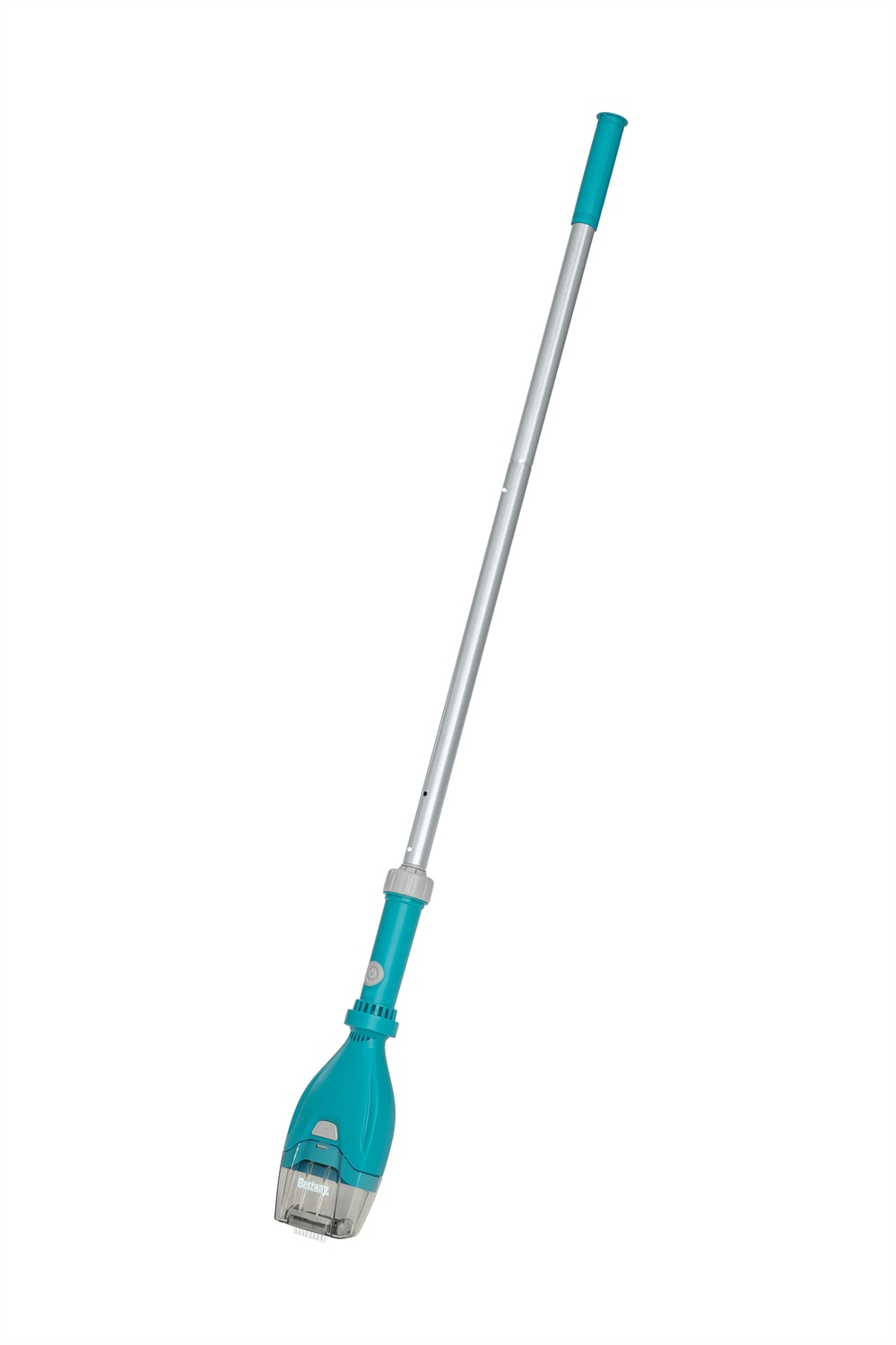 Bestway 58770 Aspiratore Cordless AquaTech a Batteria - Pulizia per Piscine fino a 3,05 m con Asta Telescopica e Vano Raccolta Detriti
