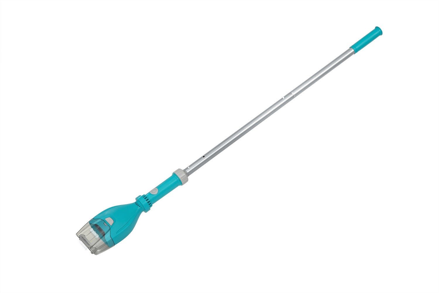 Bestway 58770 Aspiratore Cordless AquaTech a Batteria - Pulizia per Piscine fino a 3,05 m con Asta Telescopica e Vano Raccolta Detriti