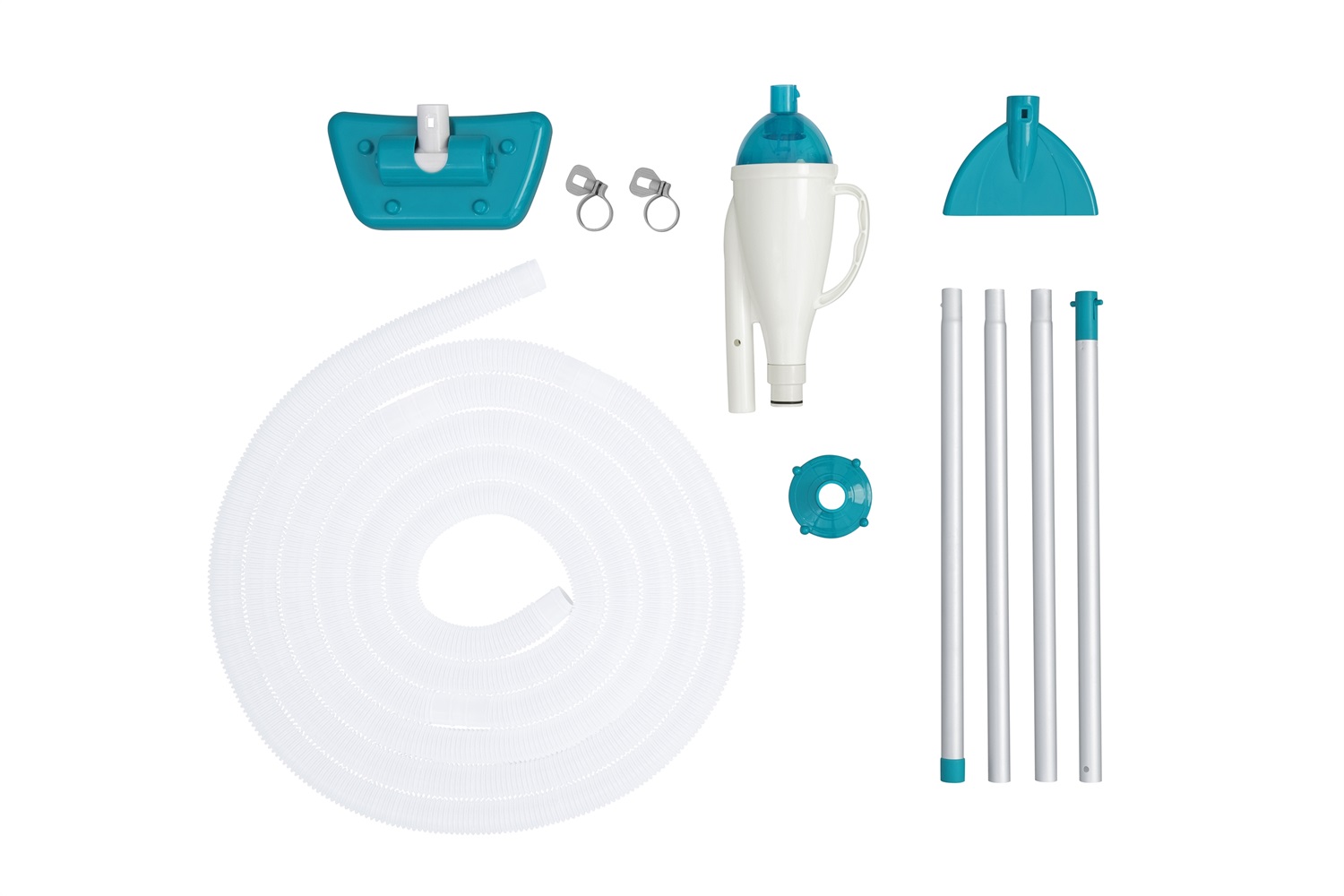 Bestway Aspiratore Piscina AquaPristine 58212-6 - Compatibile con Pompe Filtro da 2.006 L/h, per Piscine Fuori Terra fino a 4,57 m