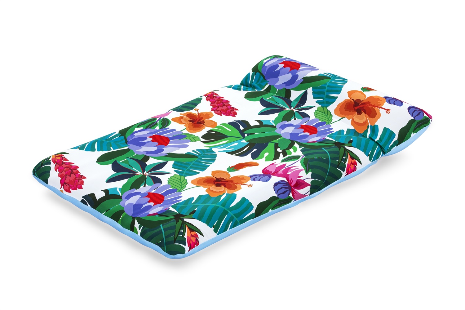 Bestway Materassino Gonfiabile Doppio Luxury 183x124 cm in Tessuto Sfoderabile - Ampio e Confortevole per Piscina e Mare