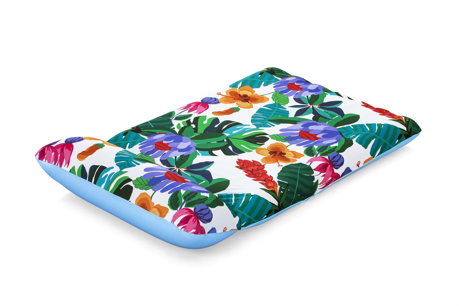 Bestway Materassino Gonfiabile Doppio Luxury 183x124 cm in Tessuto Sfoderabile - Ampio e Confortevole per Piscina e Mare