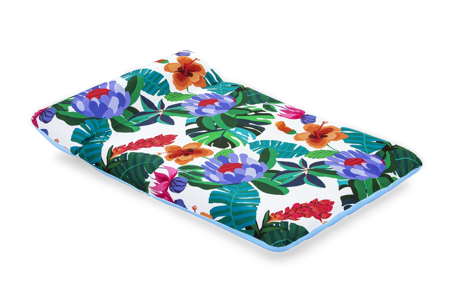 Bestway Materassino Gonfiabile Doppio Luxury 183x124 cm in Tessuto Sfoderabile - Ampio e Confortevole per Piscina e Mare