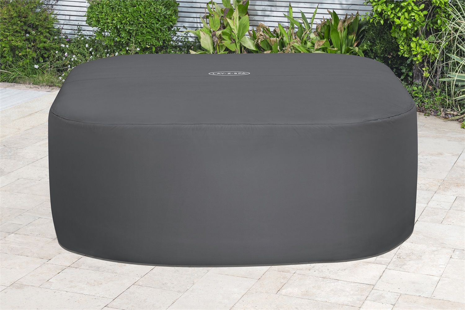 Bestway 60332 Lay-Z-Spa Copertura Termica Quadrata 201x201x80 - Doppio Strato Isolante per Maggiore Efficienza Energetica