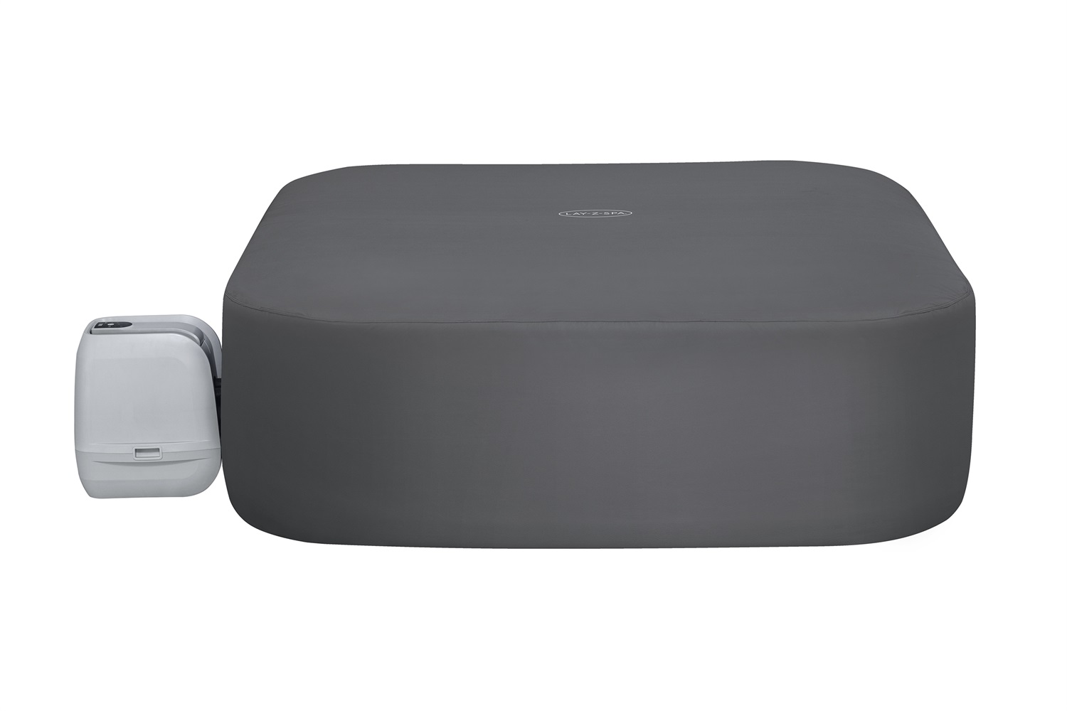 Bestway 60333 Copertura Termica Quadrata per Spa Lay-Z-Spa 230x230x71 cm - Doppio Strato Isolante, Efficienza Energetica Fino al 40%