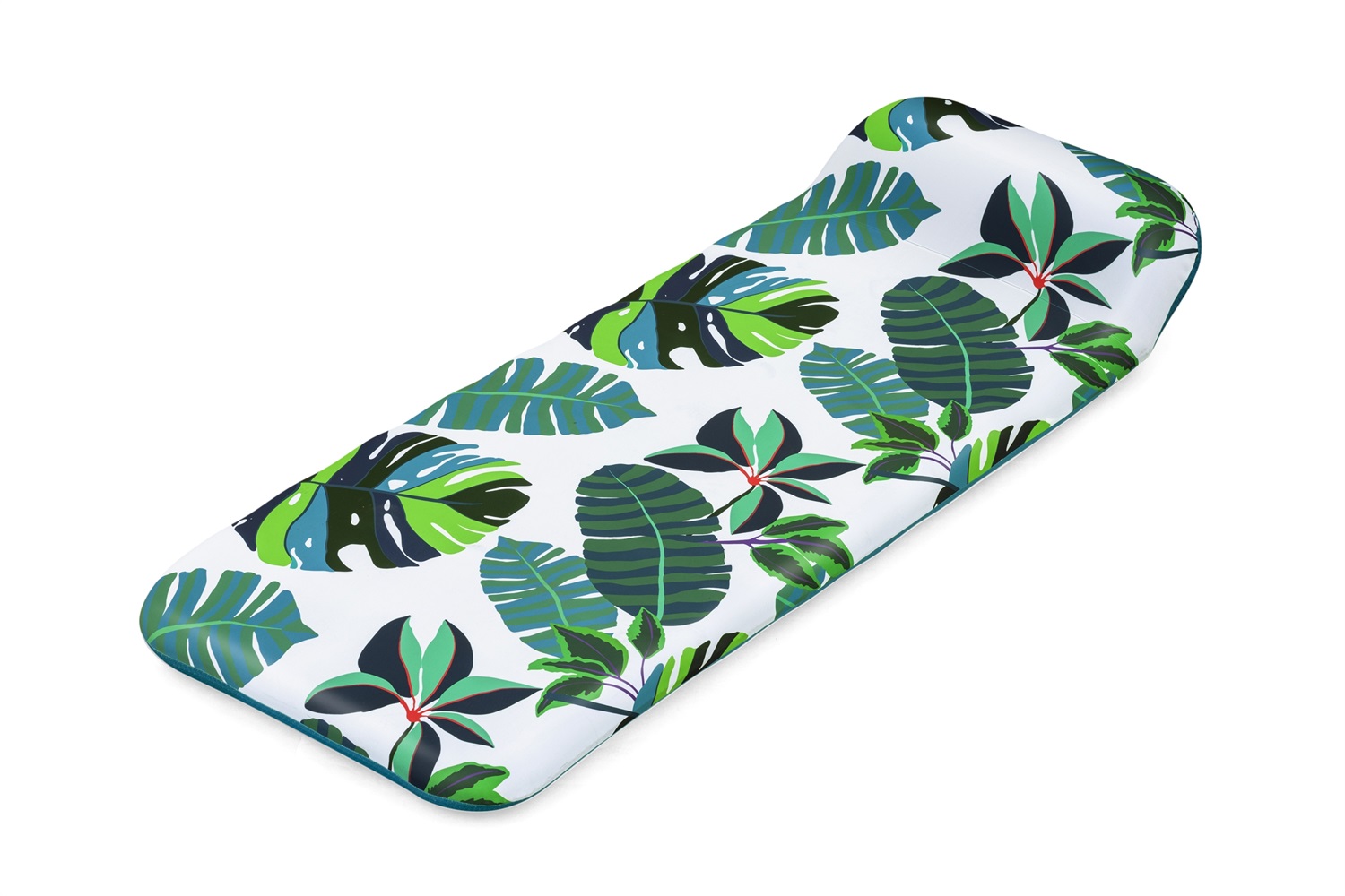 Bestway 43731 Materassino Galleggiante da Piscina e Spiaggia Multicolore - Dimensioni 171x65x25,5 cm, Rivestimento Lavabile, Cuscino Integrato