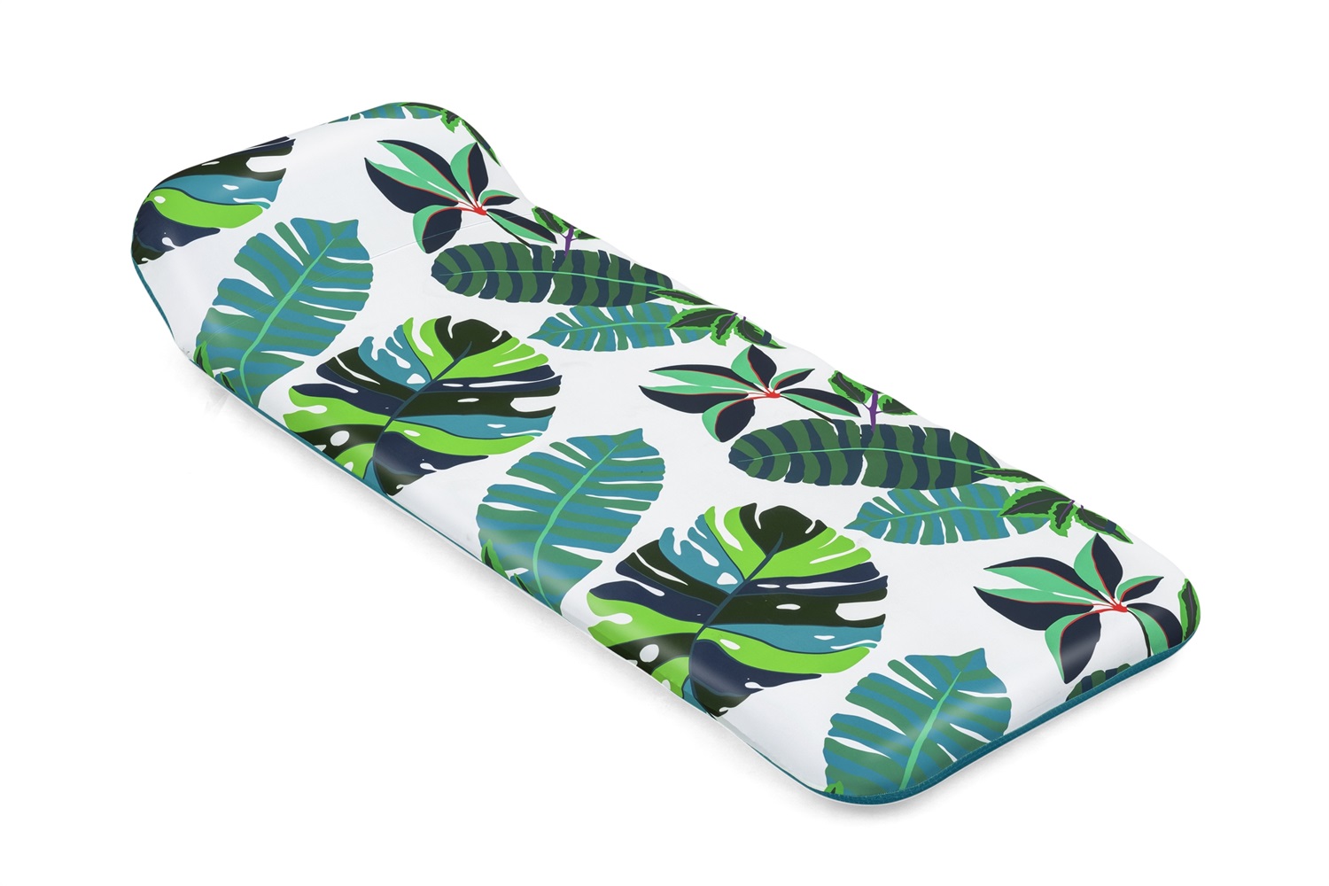 Bestway 43731 Materassino Galleggiante da Piscina e Spiaggia Multicolore - Dimensioni 171x65x25,5 cm, Rivestimento Lavabile, Cuscino Integrato