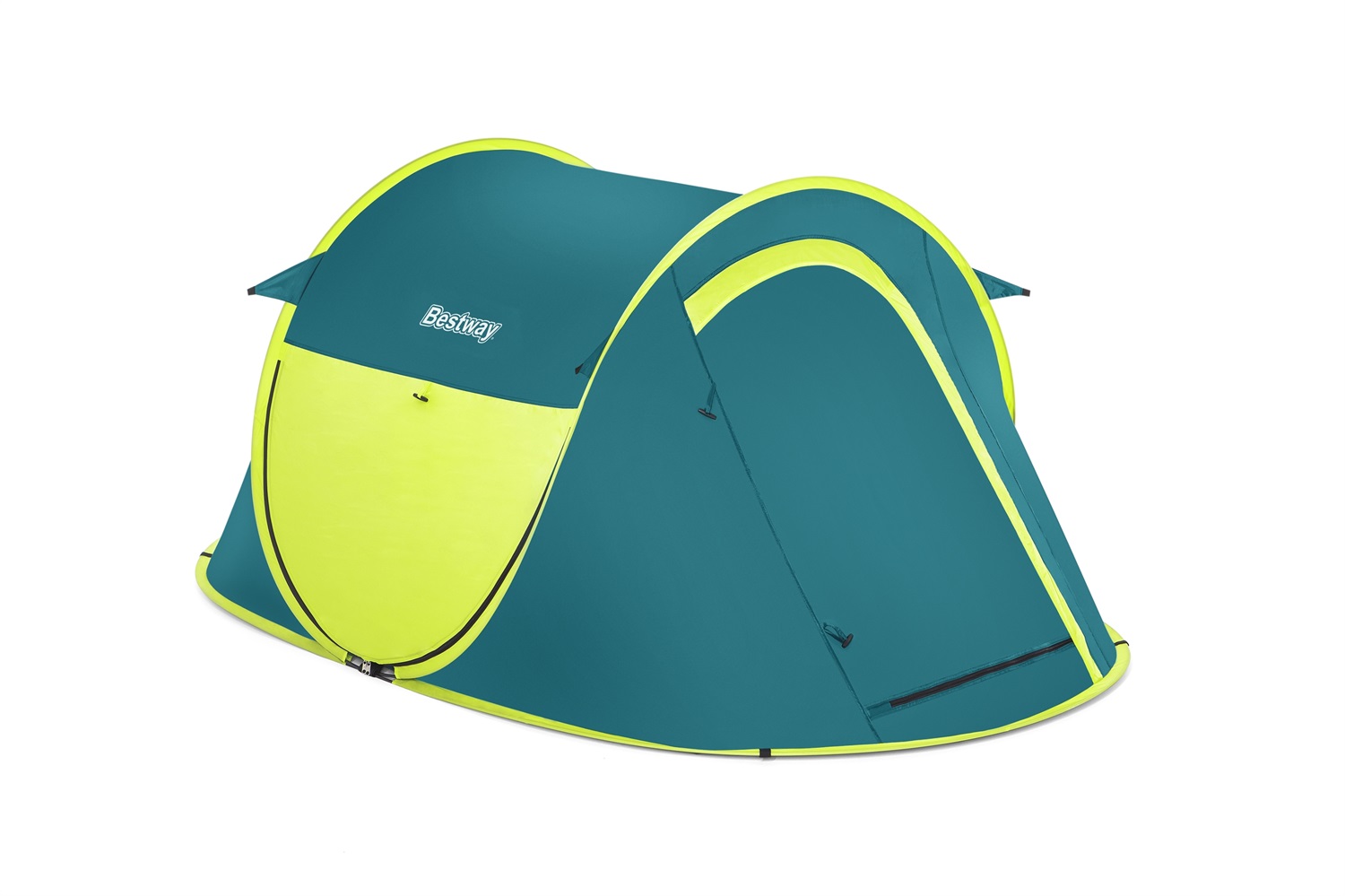 Bestway Tenda Coolmount 2 Pop Up per 2 Persone, Verde, 235x145x100 cm, Impermeabile, Montaggio Rapido